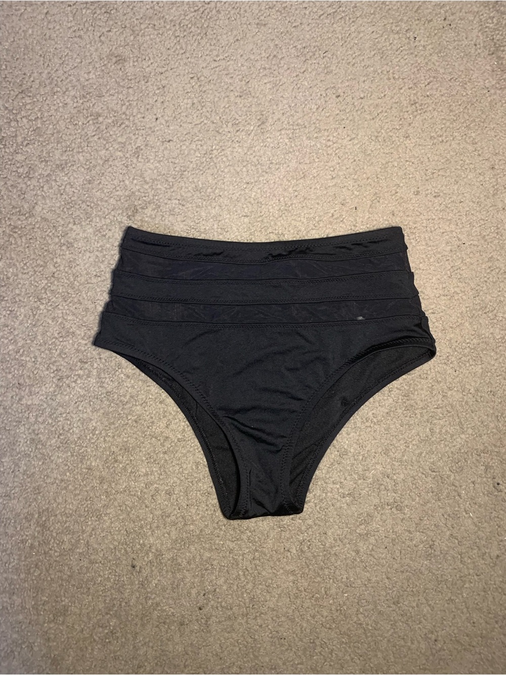 Shade & Shore Black Swim Bikini Bottoms - Picture 2 of 5